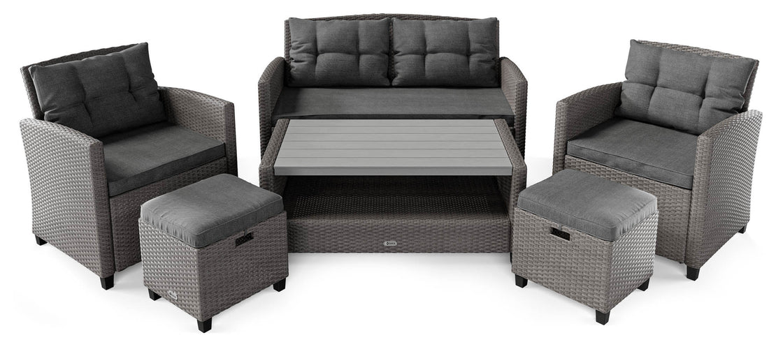 FIRENZE garden furniture DV-016GF - Grey/Graphite