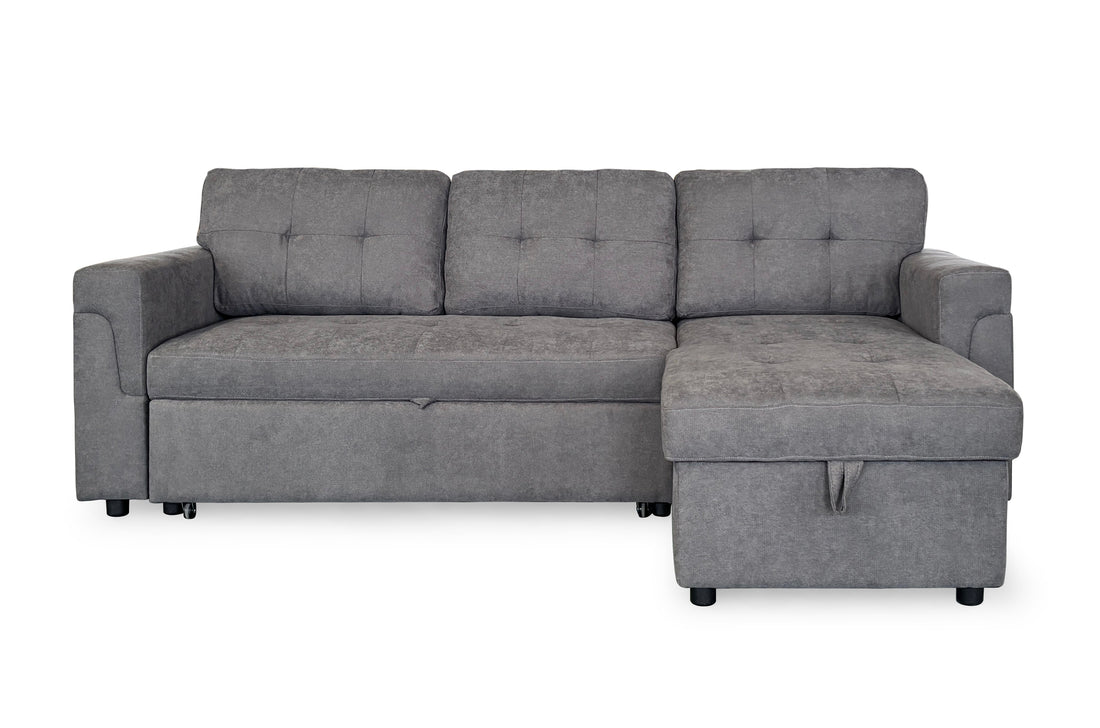 Omniya Sofabed Grey Universal Corner